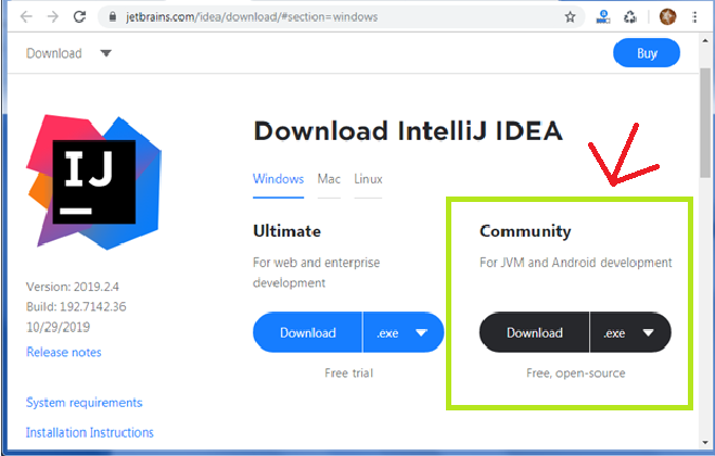 Installing IntelliJ IDEA