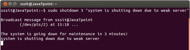Linux Shutdown5 