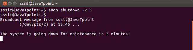 Linux Shutdown7