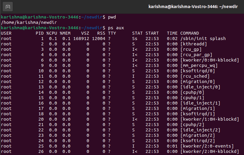 基本Linux命令