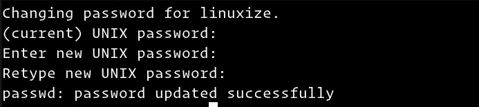 如何在Linux中更改用户密码