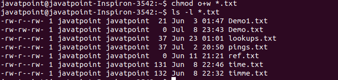 Linux chmod Command