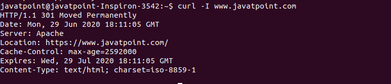 Linux Curl Command