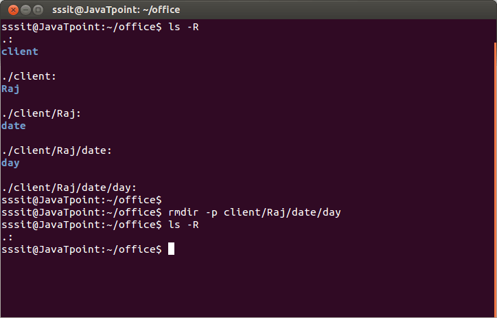 Linux-目录-rmdir-p1