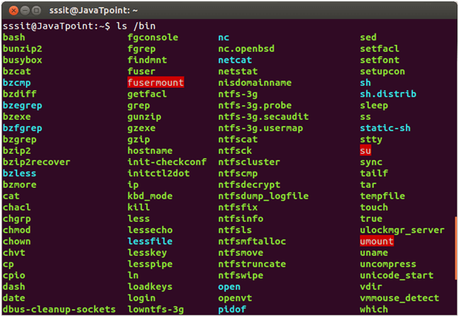 Linux Binary Directories1