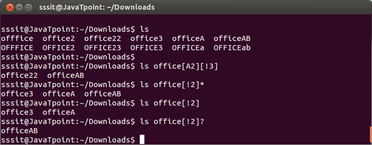 Linux File Globbing4
