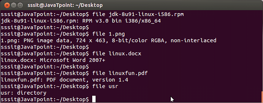 Linux File Command