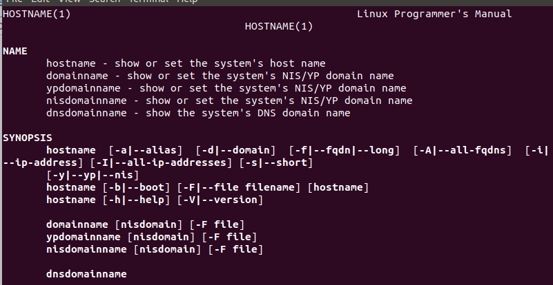 Linux主机名命令