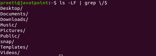 Linux列表目录