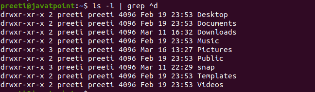 Linux列表目录