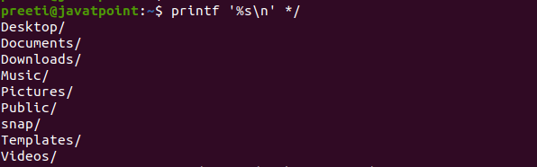 Linux列表目录