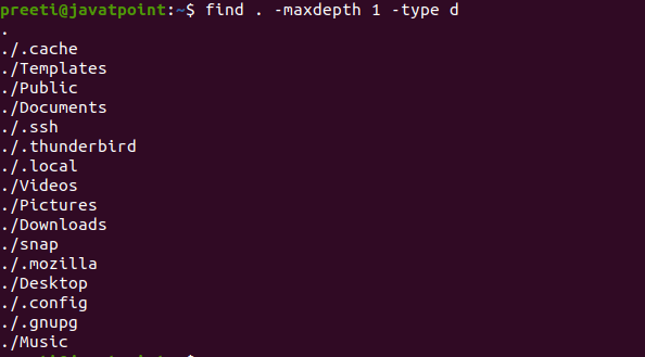 Linux列表目录