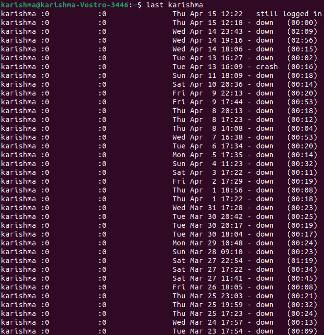 Linux List Users
