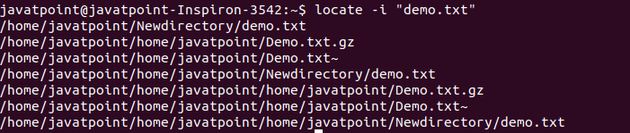 Linux Locate