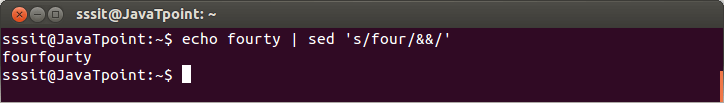 Linux Sed正则表达式3