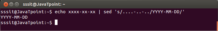 Linux Sed正则表达式4