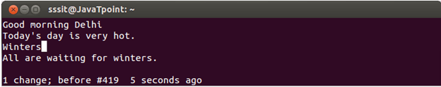 Linux Vi Delete12