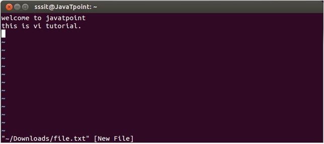  Linux Vi Editor3