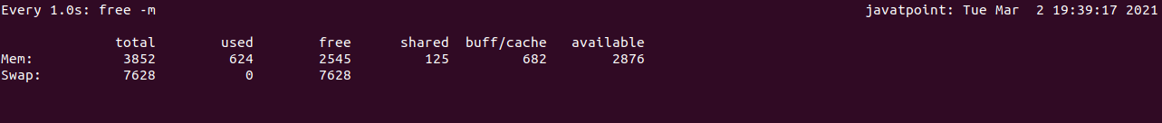 Linux Watch Command