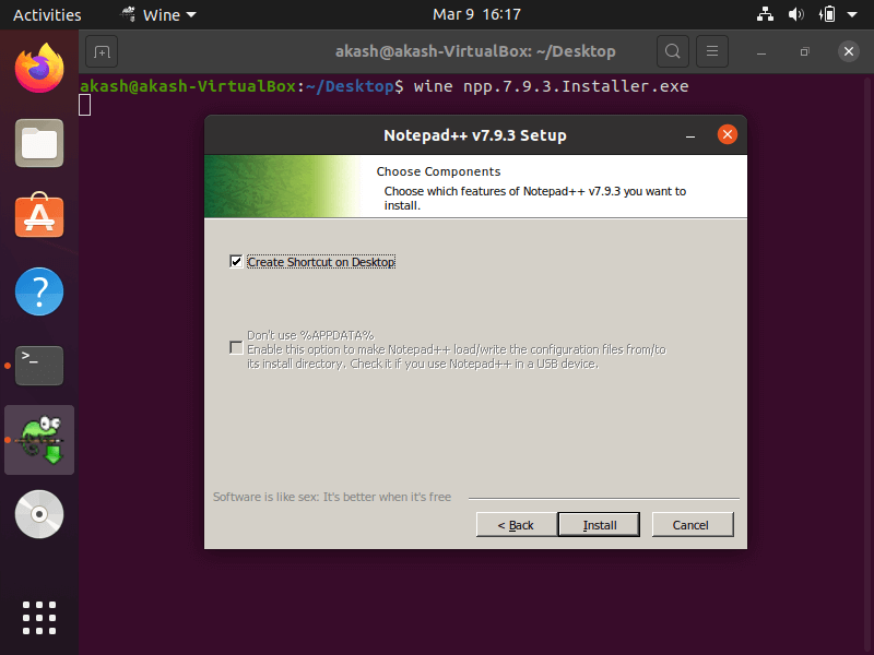 Wine Linux