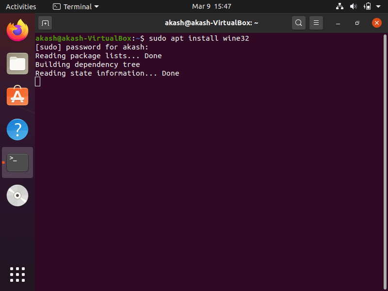 Wine Linux 