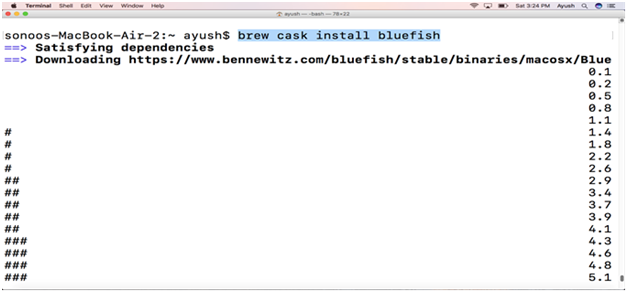 如何在 MacOS 上安装 BlueFish