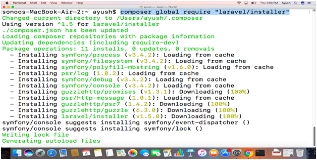 如何在 MacOS 上安装 Laravel