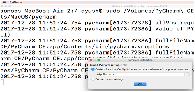 How to install PyCharm on MacOS