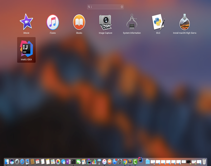 Macos InteliJ Idea 3