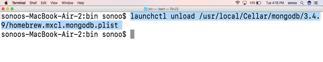 Macos MongoDB 5