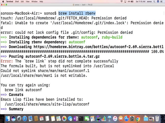 Macos Ruby 1