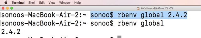Macos Ruby 4