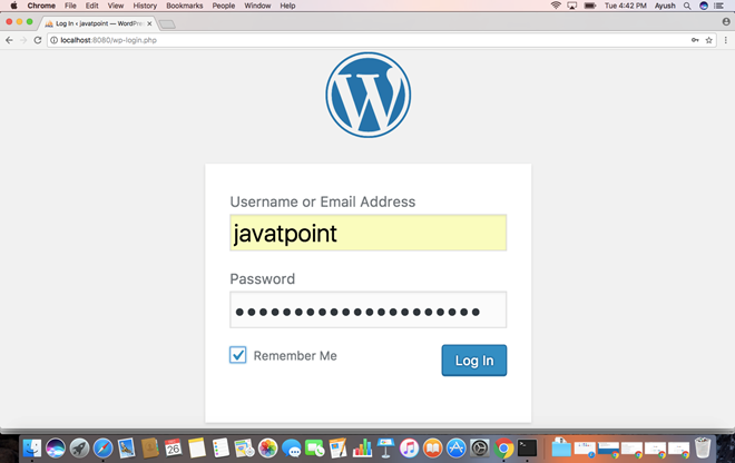 Macos WordPress 10