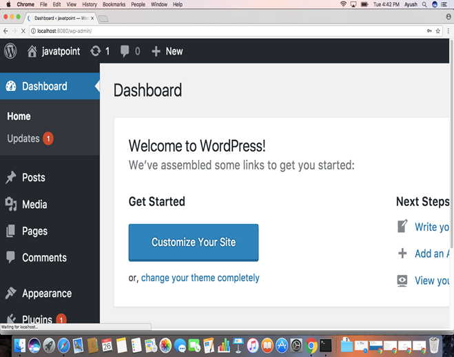 Macos WordPress 11