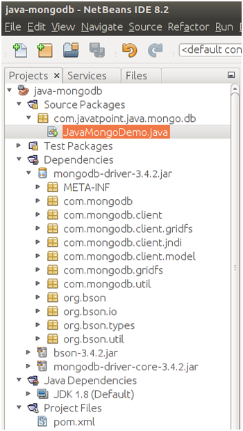 MongoDB Java mongodb连接3