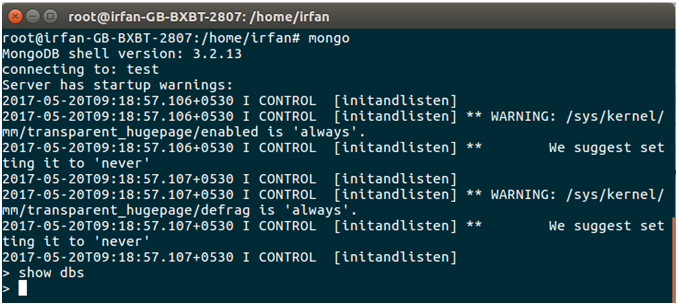 MongoDB Java mongodb连接5