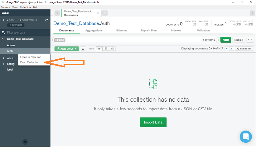 MongoDB Compass