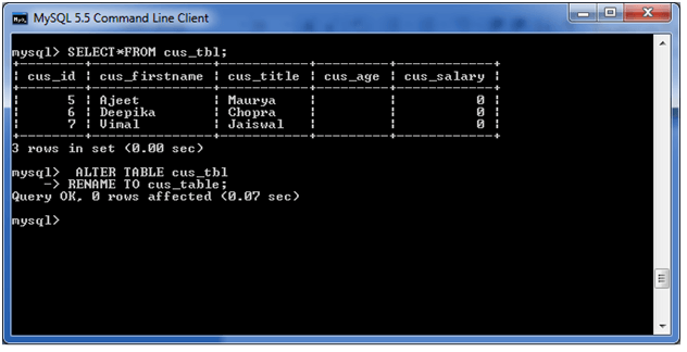 mysql alter table 11