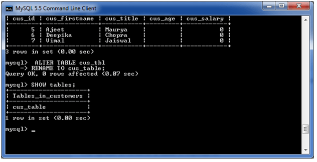 mysql alter table 12