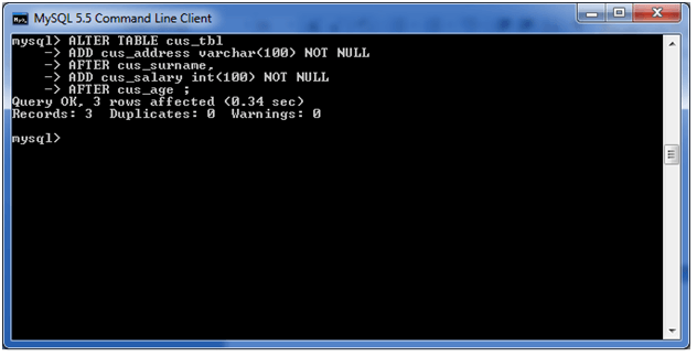 mysql alter table 3