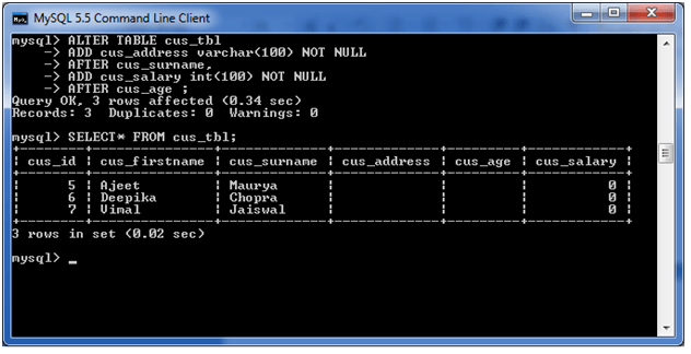 mysql alter table 4