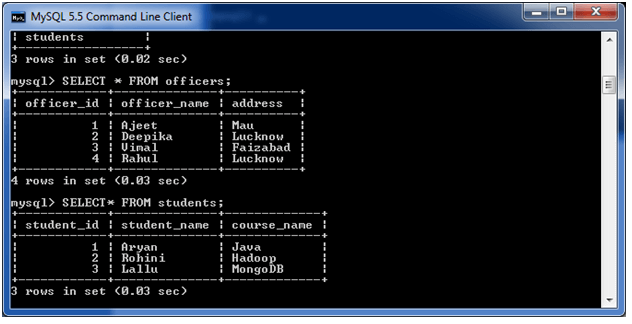 第2条中的MySQL 