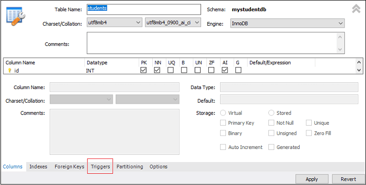 MySQL AFTER UPDATE TRIGGER