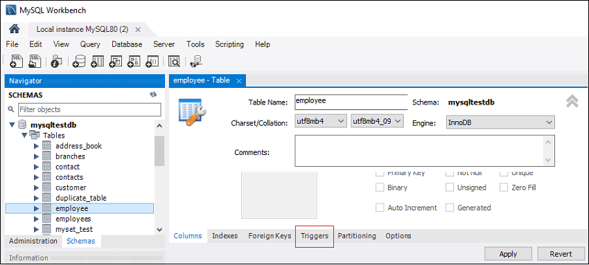 MySQL在插入触发器之前