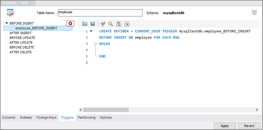 MySQL在插入触发之前