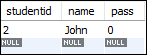 MySQL Boolean