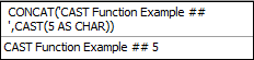 MySQL CAST()Function