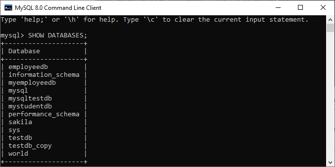 MySQL Connection