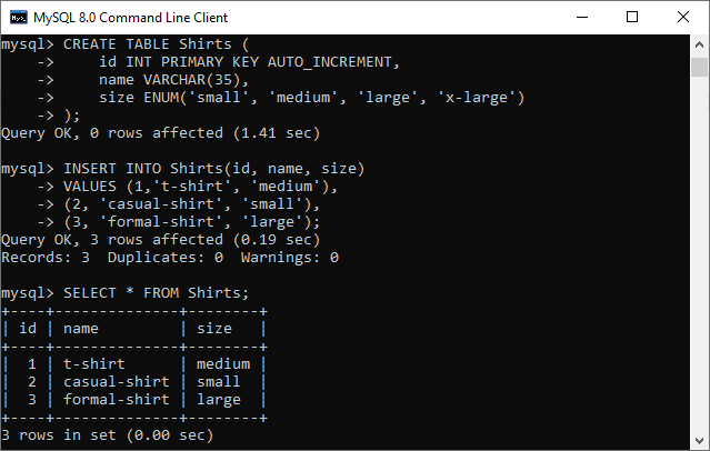  MySQL约束