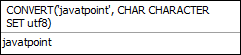 MySQL Convert()Function